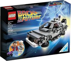 Lego 21103 Atgal į ateitį - Deloreano laiko mašina